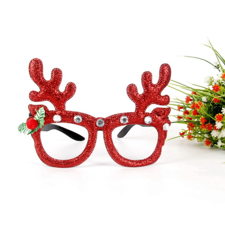 Festival Colorful Kids Children New Year Decoration Party Decorated Eyeglass Christmas G 2