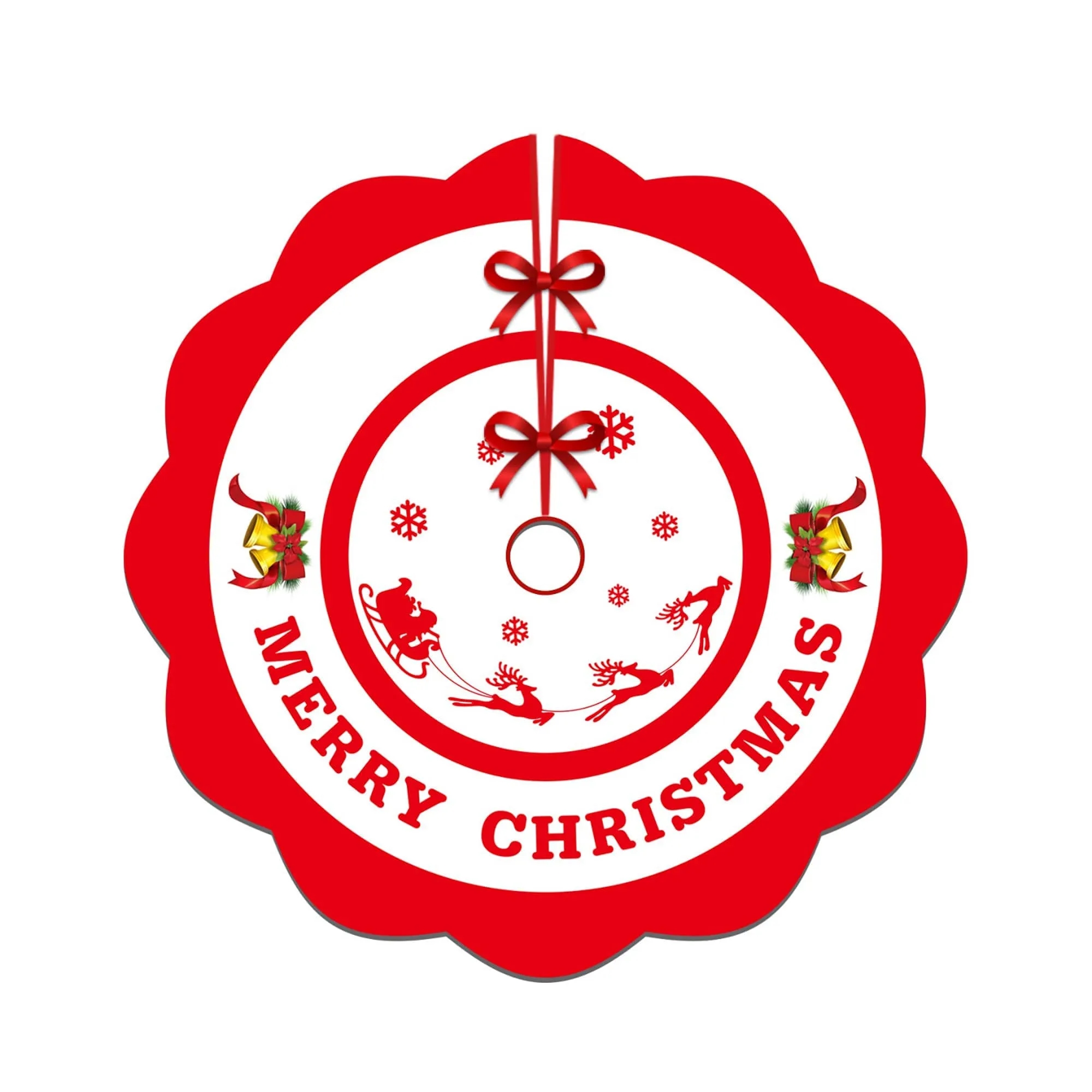 Cozy Christmas Tree Skirt MOQ 20 Multiple Sizes Available 21