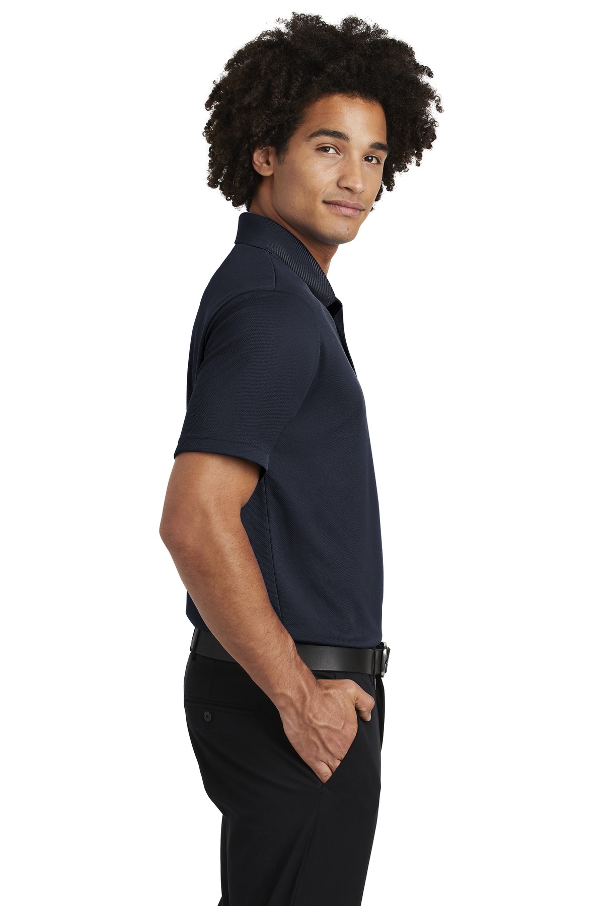 Sport-Tek PosiCharge RacerMesh Pocket Polo. ST640P 1