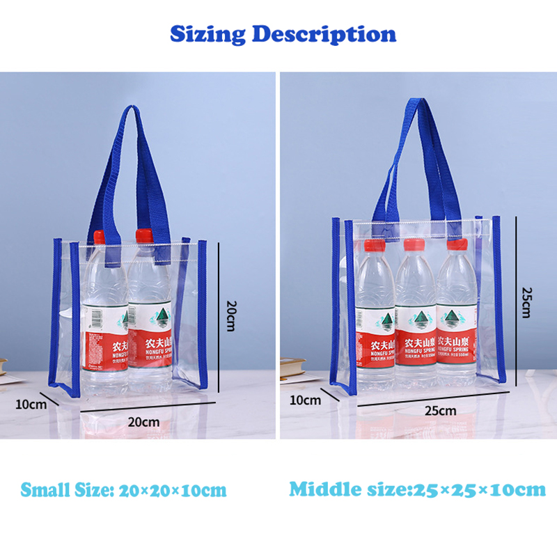Reusable PVC Clear Tote Bag 14