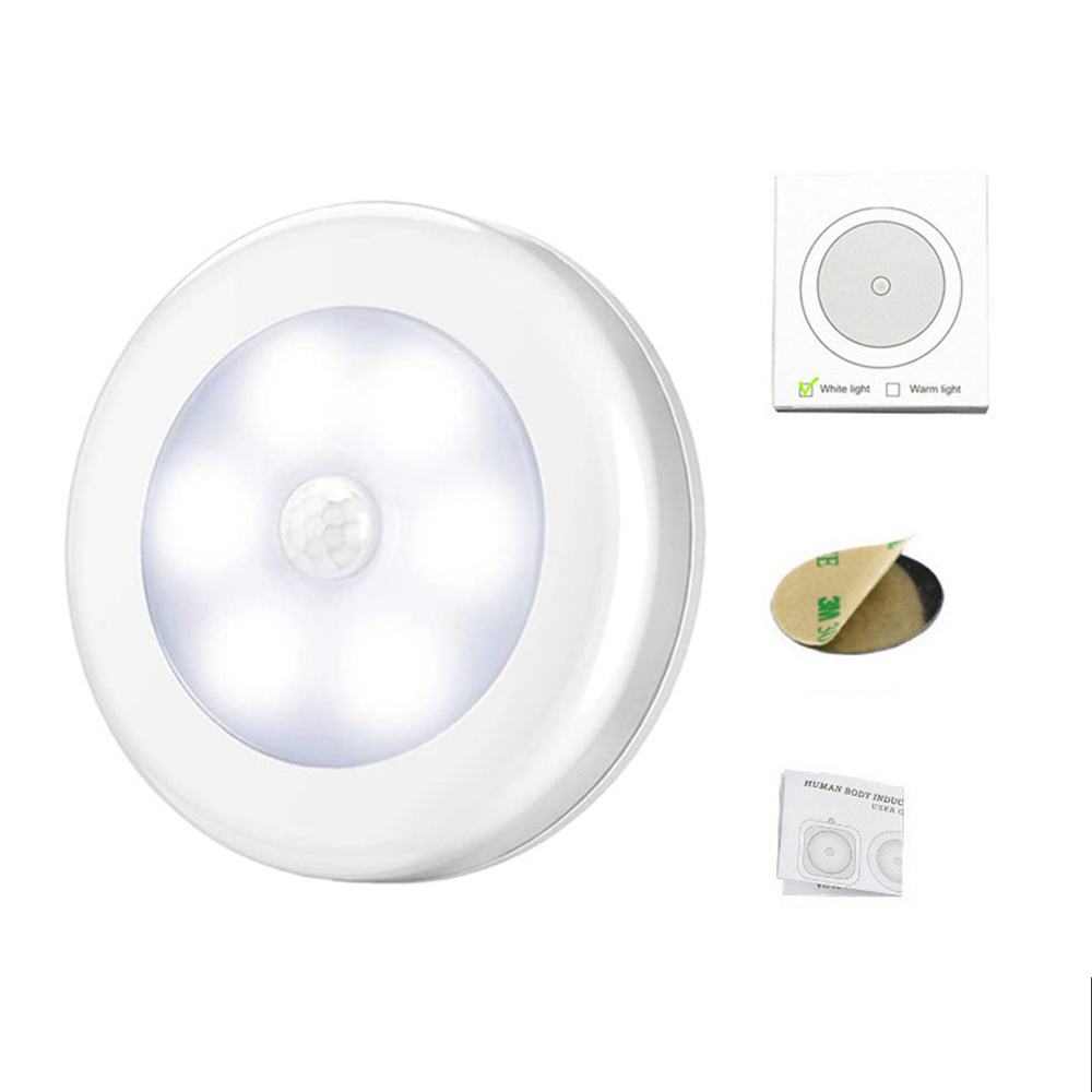 Sensor lamp magnetic night lamp kitchen corridor bedside LED light 7