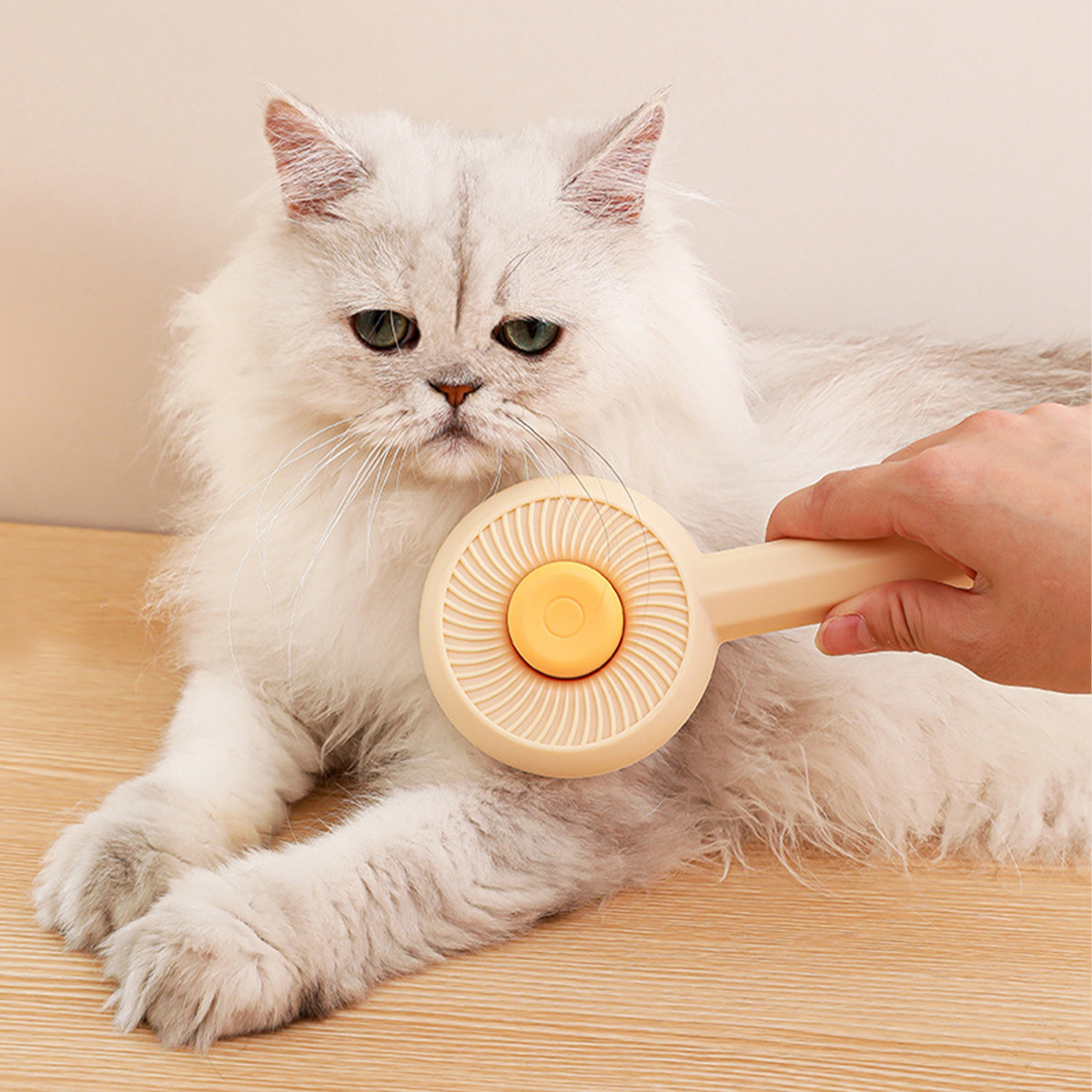 Polypropylene Large Retractable Pet Comb 8