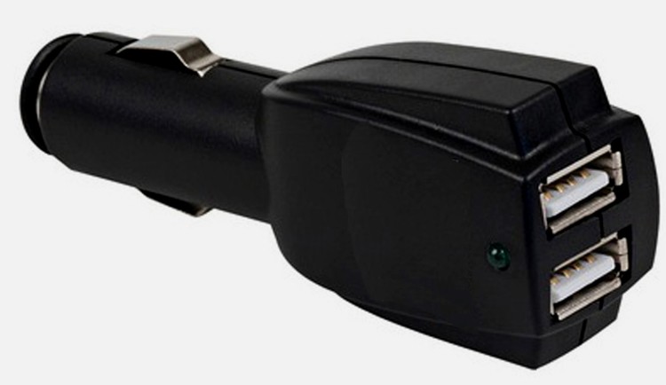 iBank ® Dual USB Car Charger for iPad, iPhone, iPod, USB Devices 1
