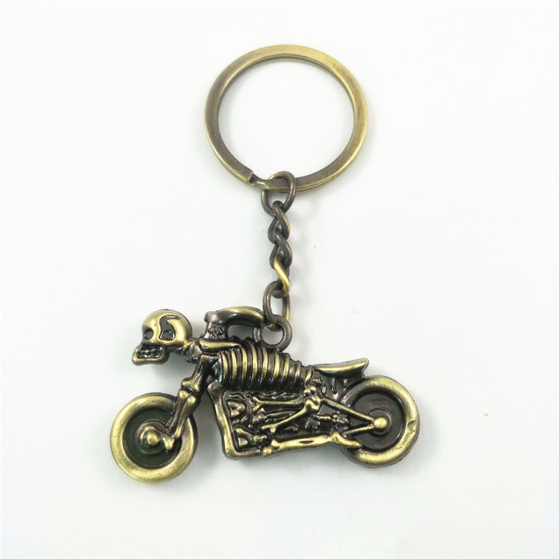Custom Shape Vintage Metal Key Chain 4