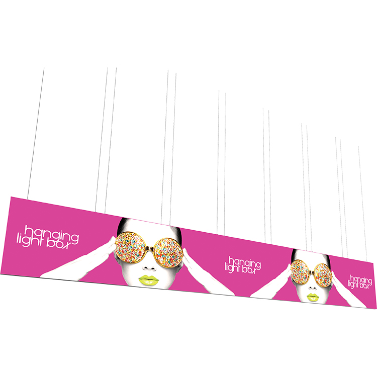Vector Frame Hanging Light Box 40ft x 6ft
