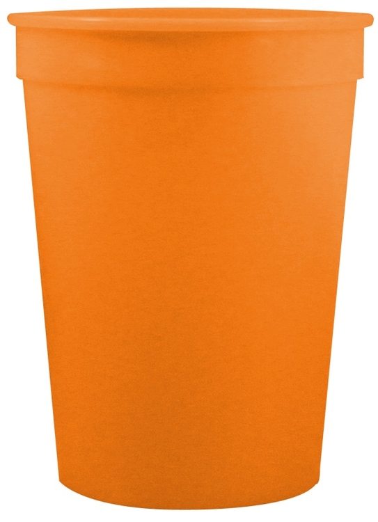 12 oz Smooth Plastic Stadium Cup