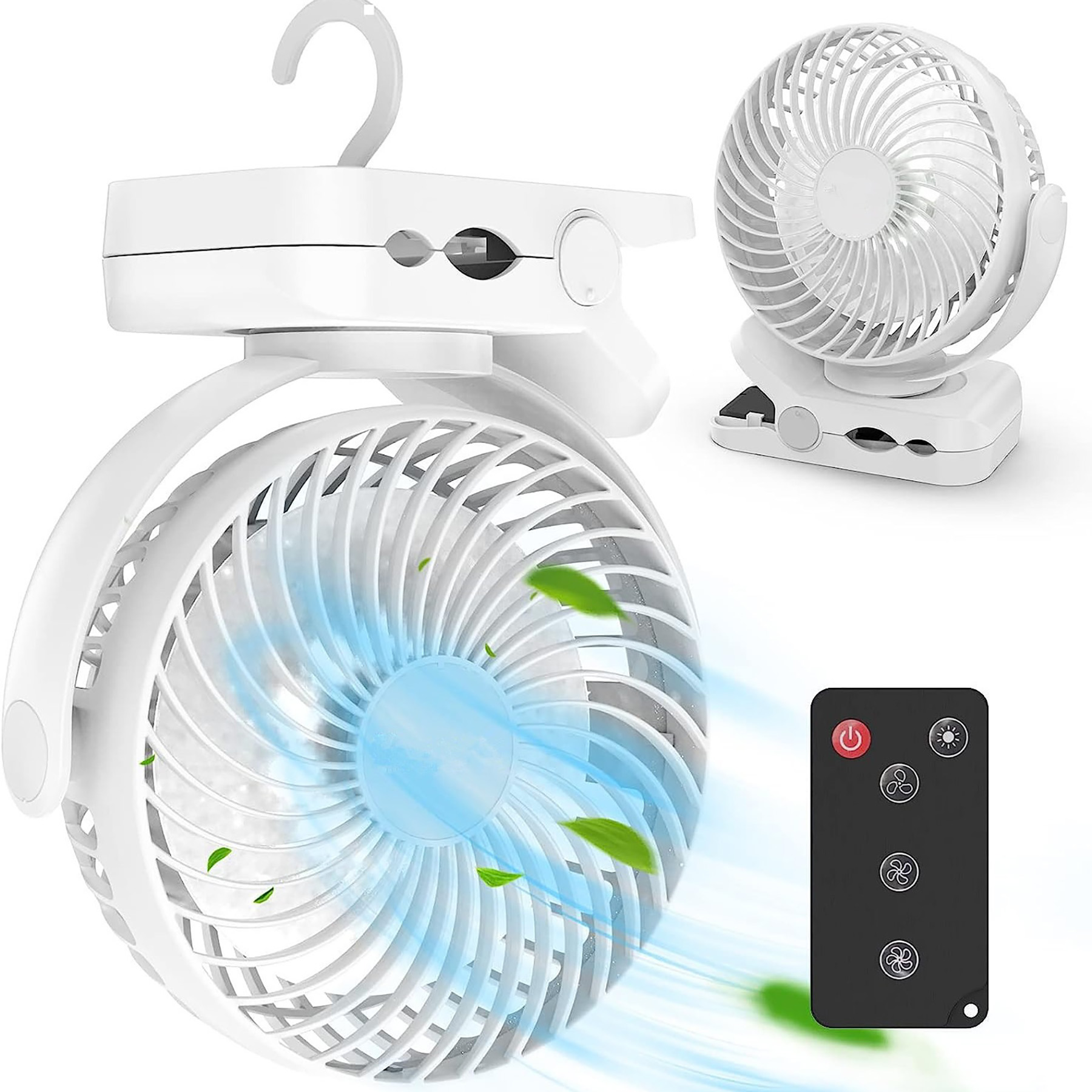 Clips Small Desk Fan 2