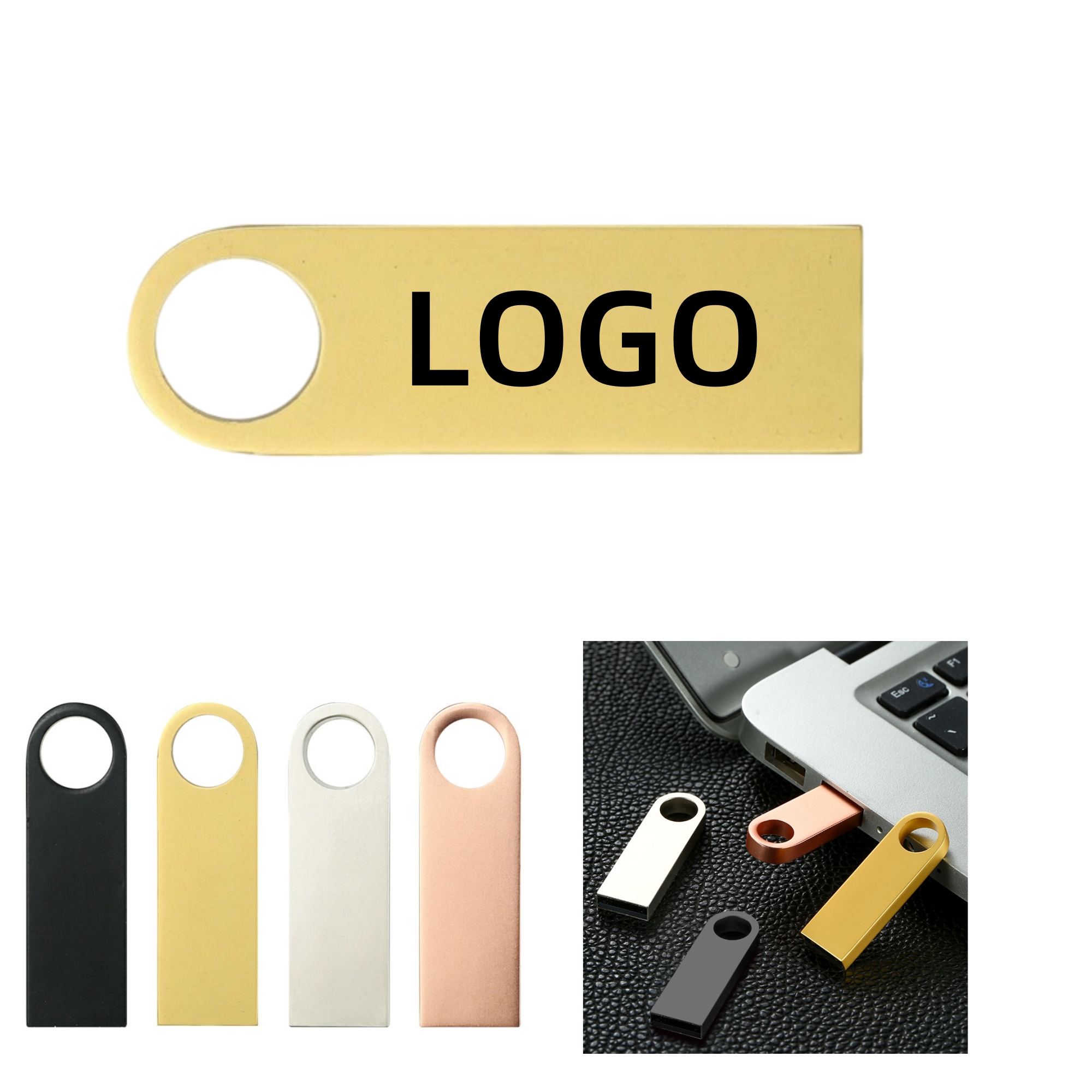 32GB Metal USB Drive 2
