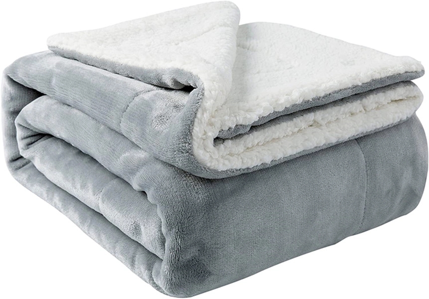 Fleece Micro Mink Sherpa Blanket 4