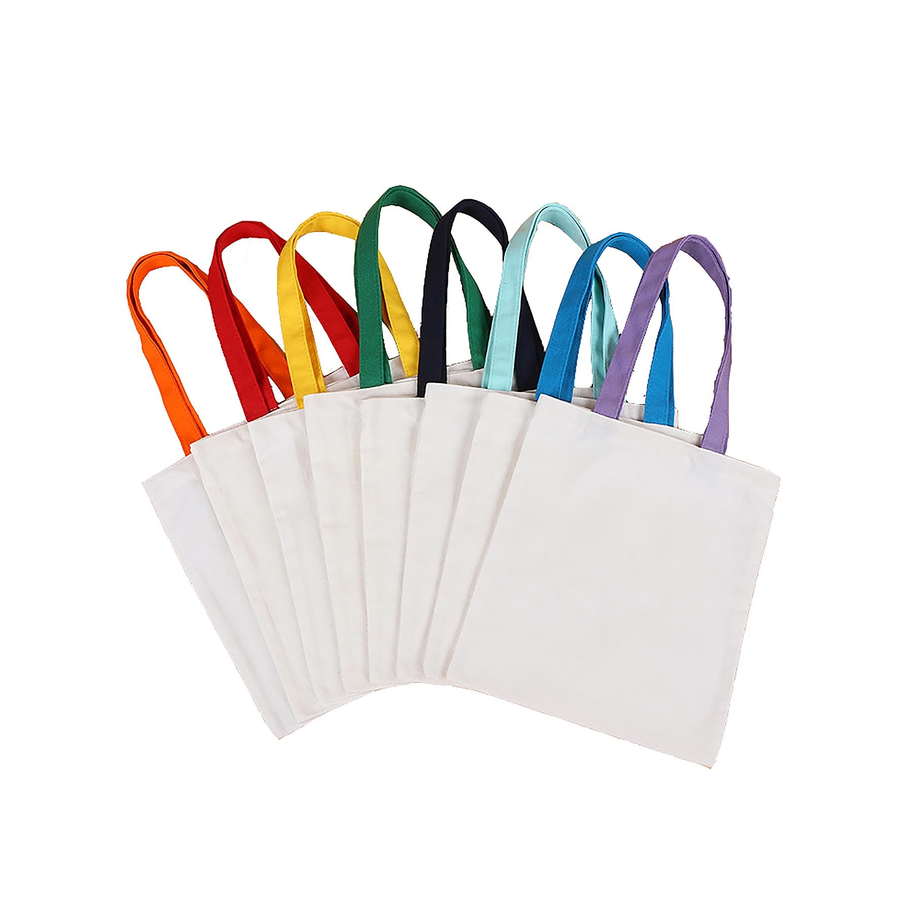 Solid Color Canvas Hand Bag 2