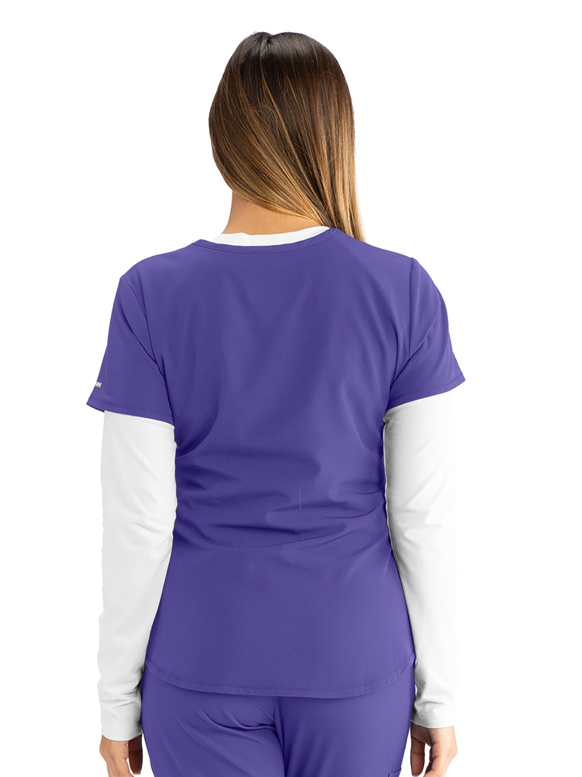 Skechers - Women's Three-Pocket Curved V-Neck Breeze Scrub Top 34