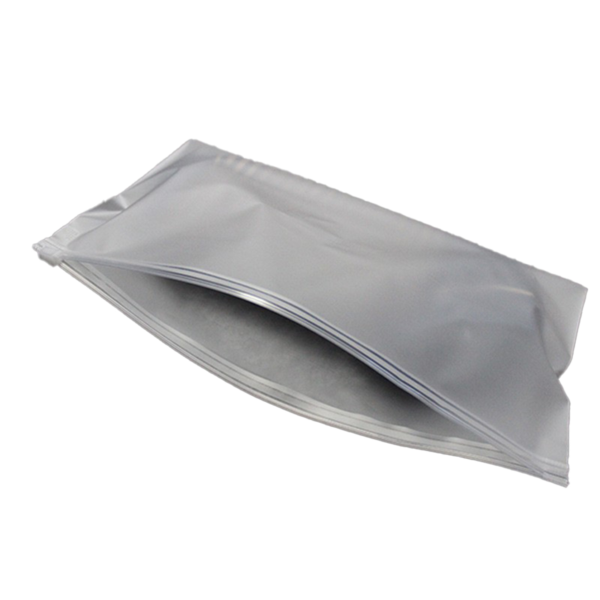 PE Frosted Zipper Bag 1