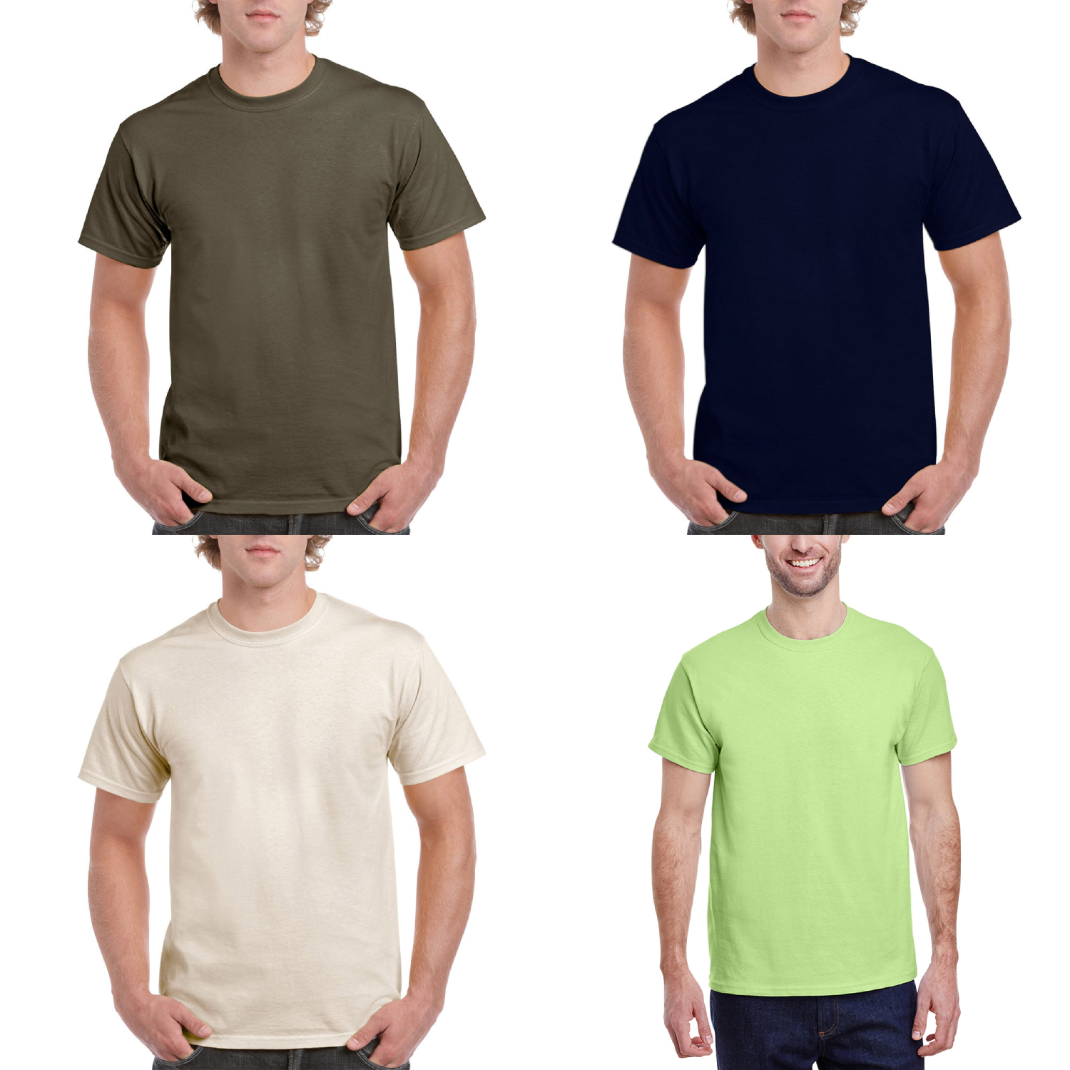 Adult 6.1 oz. Cotton Preshrunk T-Shirt 12