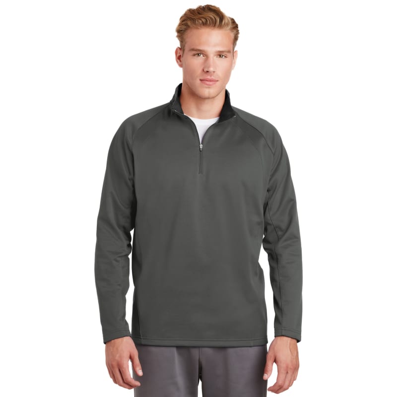 Sport-Tek Sport-Wick Fleece 1/4-Zip Pullover., custom hoodie or sweatshirt with logo imprint 7