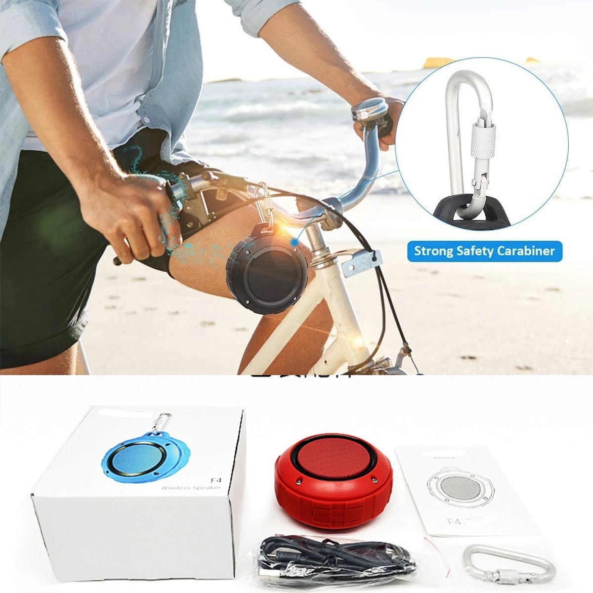 Outdoor Waterproof Bluetooth Speaker 3