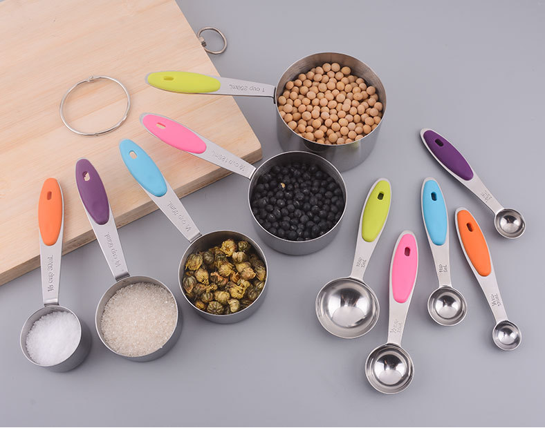 10 Piece Stainless Steel Measuring Cups And Spoons Set 1