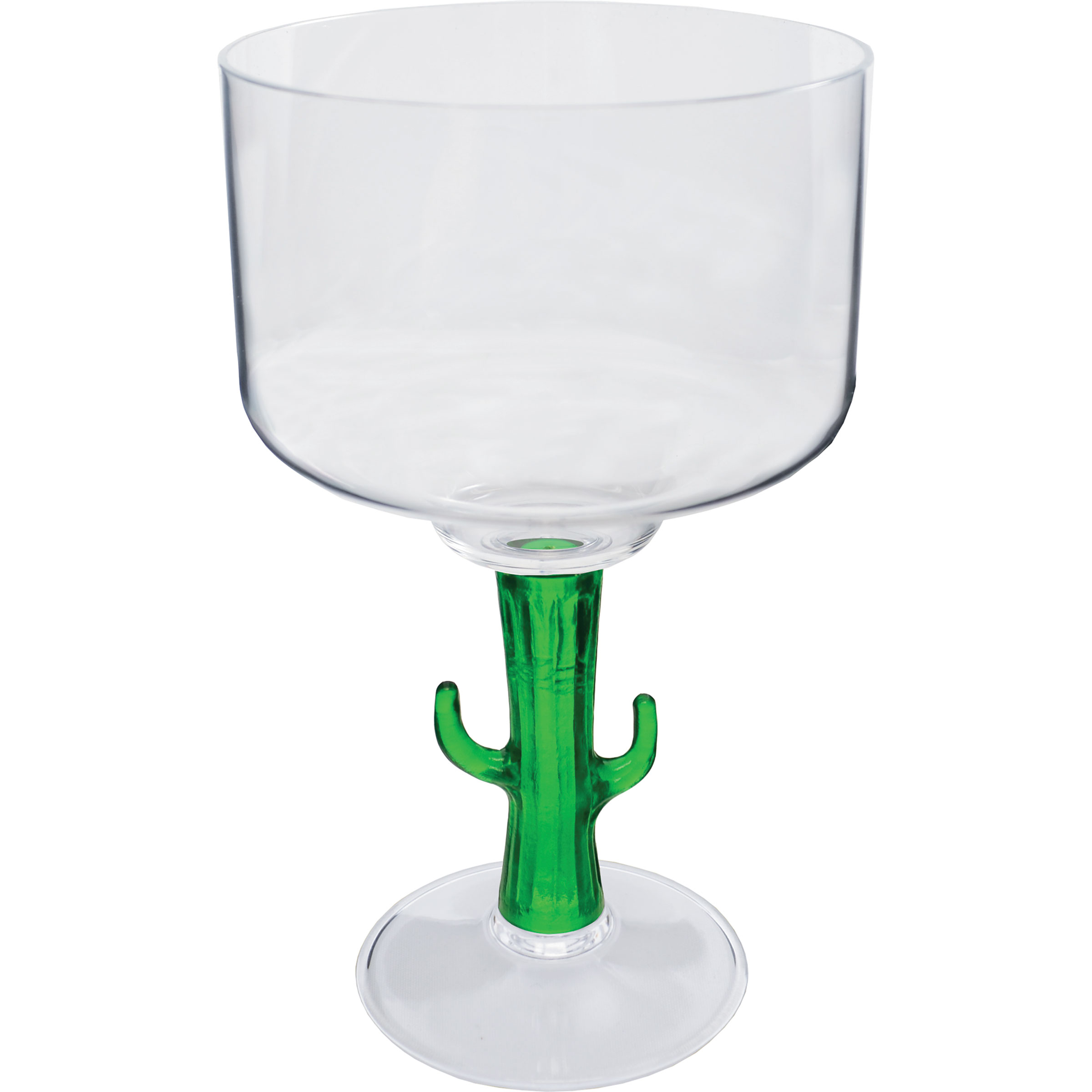 18oz Novelty Stem Plastic Margarita Glass 3