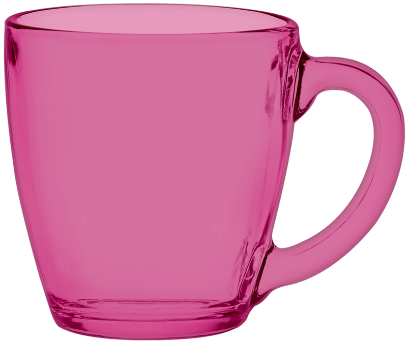 16 oz. Glass Bistro Coffee Mug 43