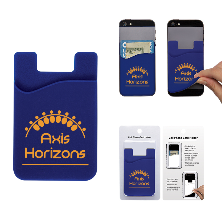 Cell Phone Card Holder w/Packaging 3