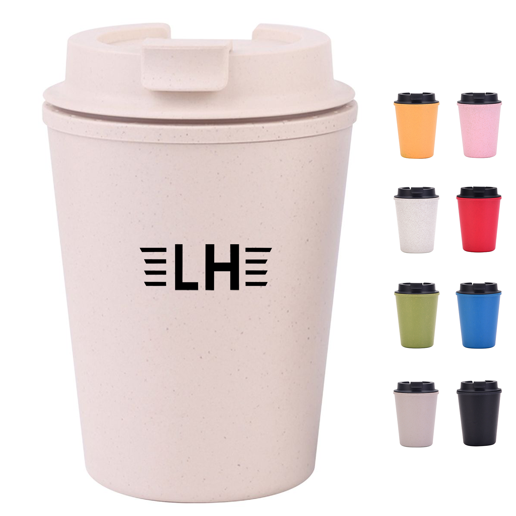 Layer Wheat Straw Coffee Cup 9