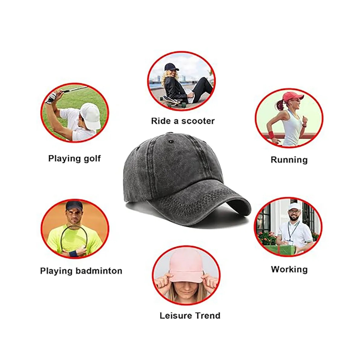 Baseball Cap Golf Original Classic Cotton Dad Hat 3