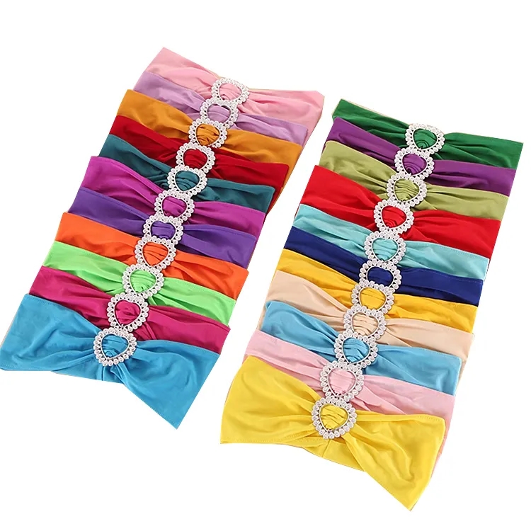 Spandex Chair Cover Band Elastic Ties for Wedding 2