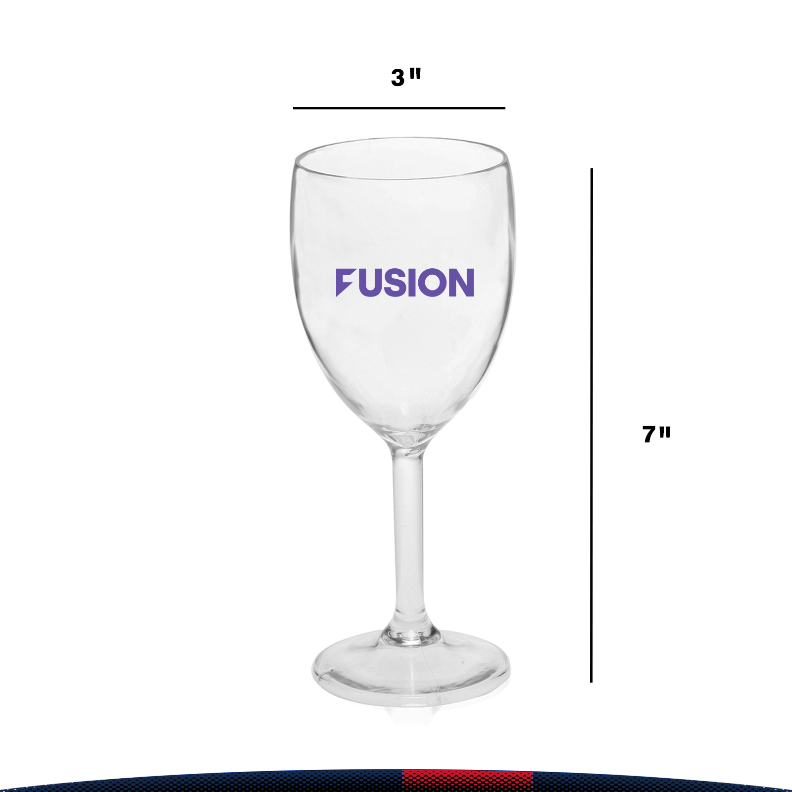 10 oz. Odelia Plastic Wine Glasses 5