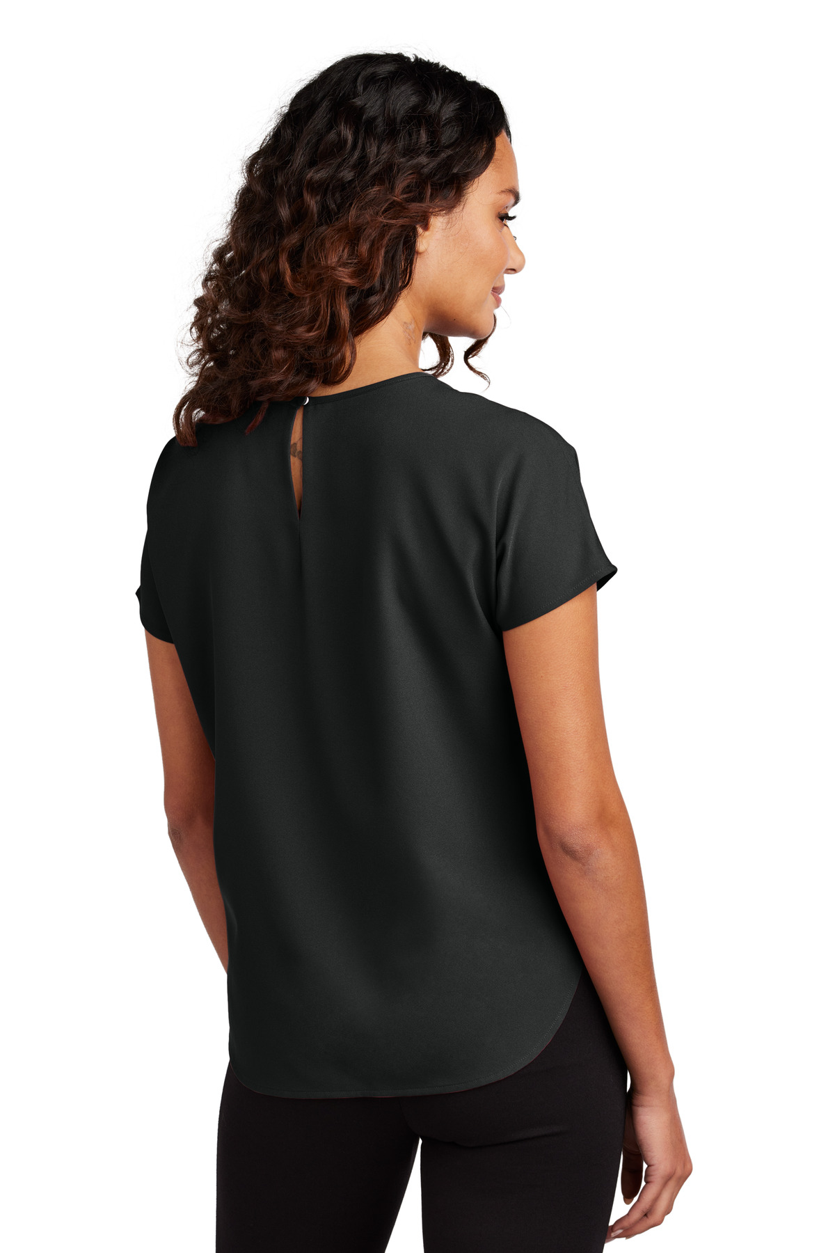 Mercer+Mettle Women's Stretch Crepe Crew MM2015 26