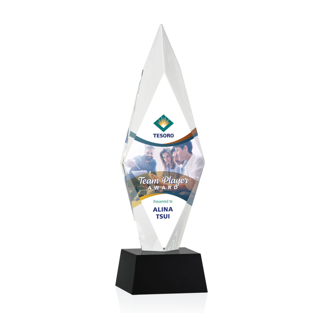 Manilow VividPrint™ Award on Robson Base - Black 4