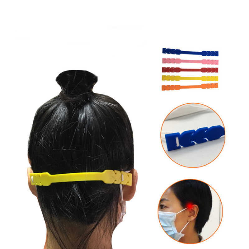 SiIicone Face Mask Strap Hooks 9