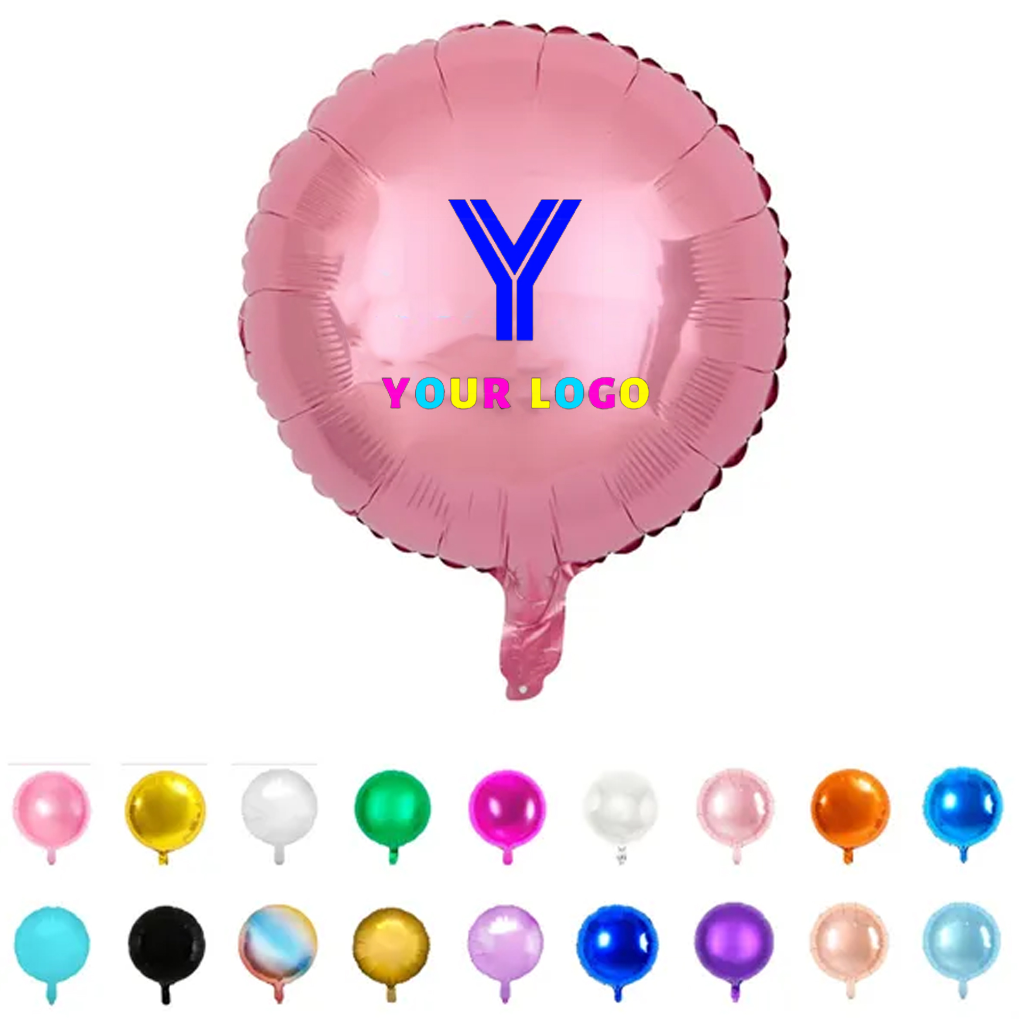 Reusable 18 Inch Round Foil Balloon for Party Events 4