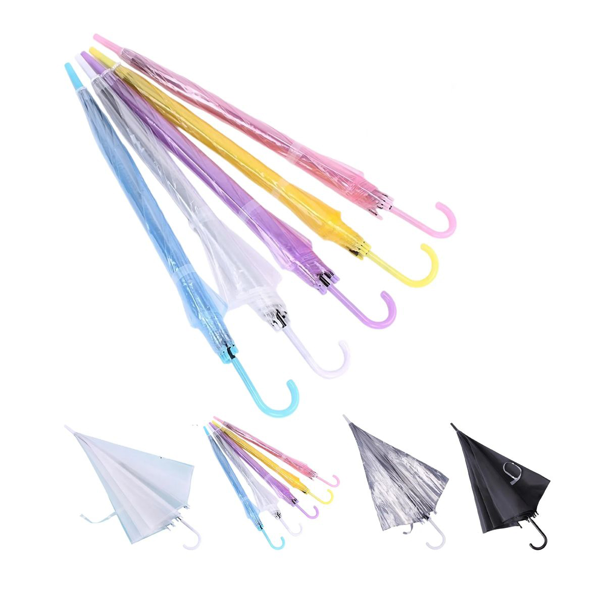 Compact Folding Umbrella for Rain Protection 5