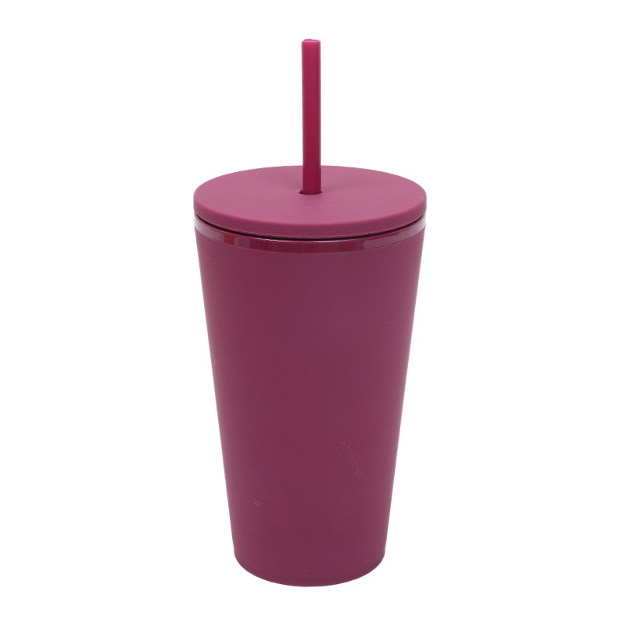 16 oz Double-Layer Frosted Straw Cup 3