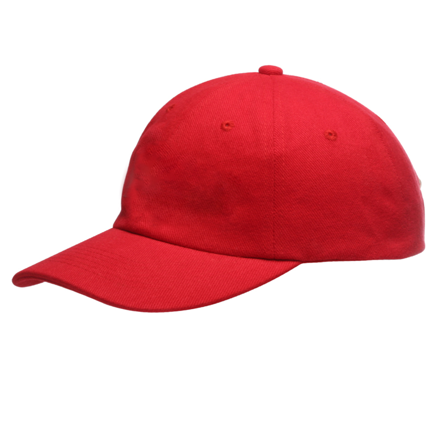 Unstructured Brushed Cotton 6-Panel Snapback Cap 3