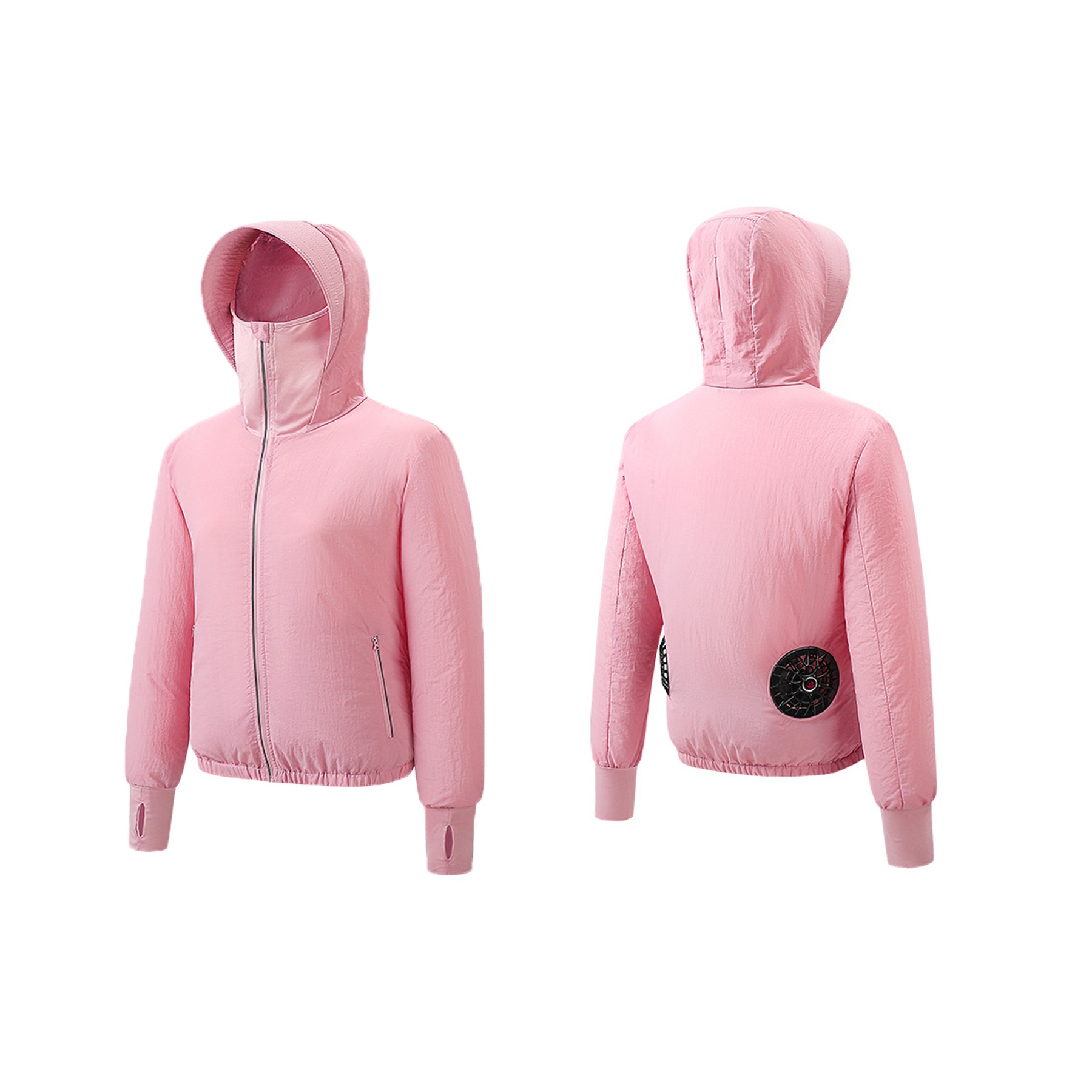 Women's Breathable Cooling Coat With Mini Fan 2
