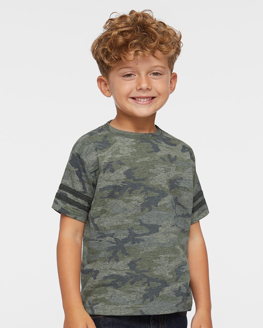 Toddler Football Fine Jersey Tee - 3037 6