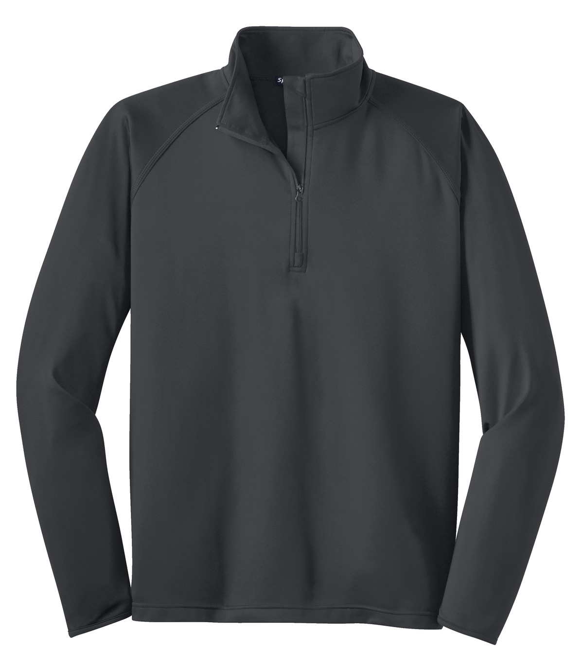 Sport-Tek® Tall Sport-Wick Stretch 1/4-Zip Pullover, custom hoodie or sweatshirt with logo imprint 16