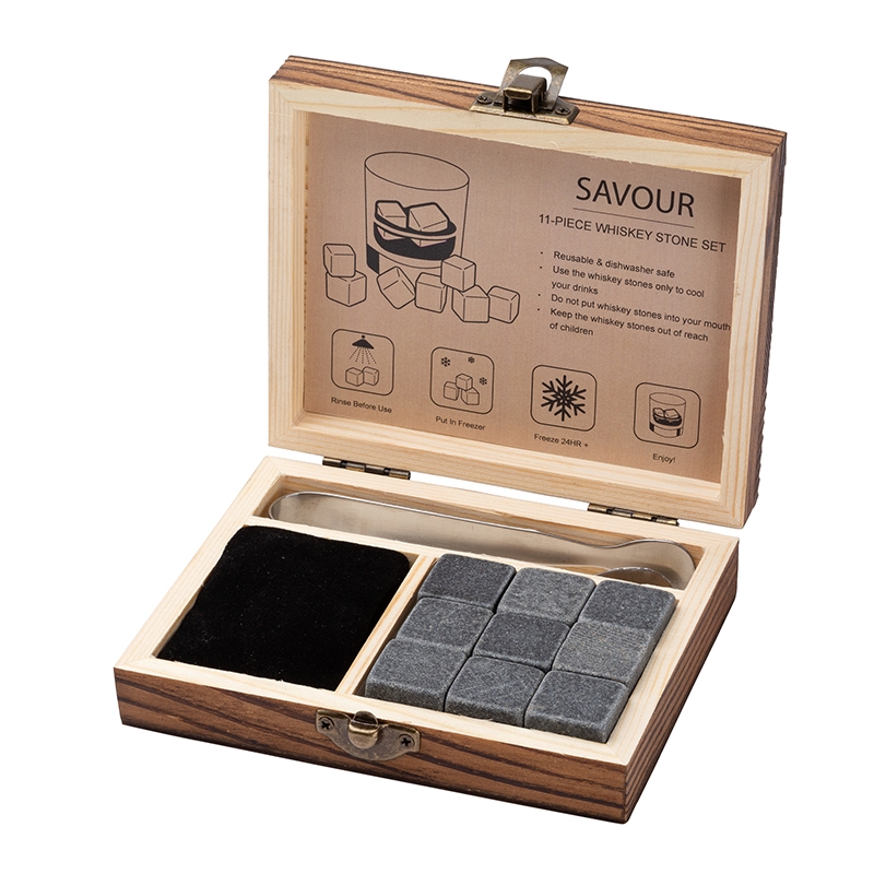 Savour 11-Piece Whiskey Stone Set 1