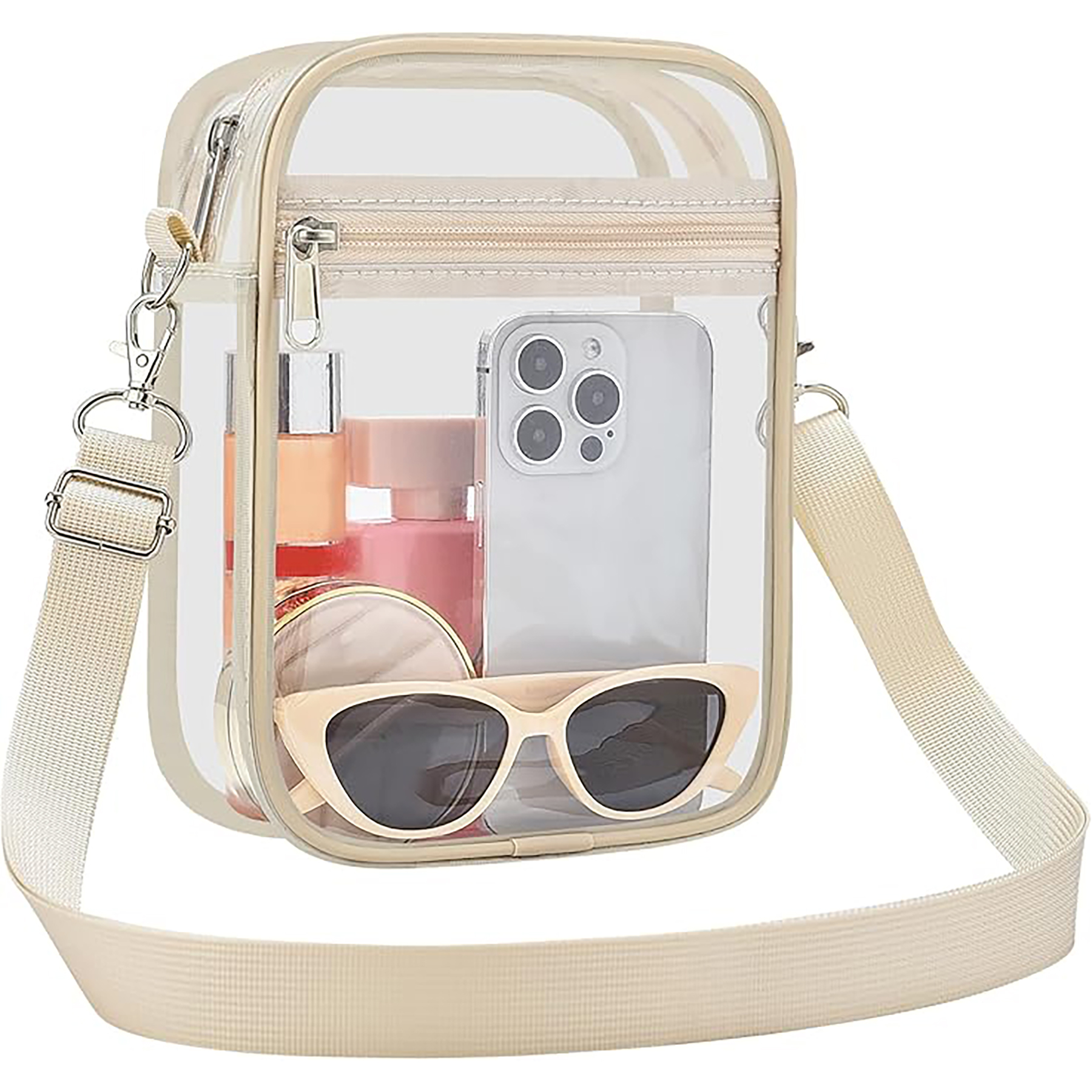 Men's and Women's Transparent Crossbody Wallet 4