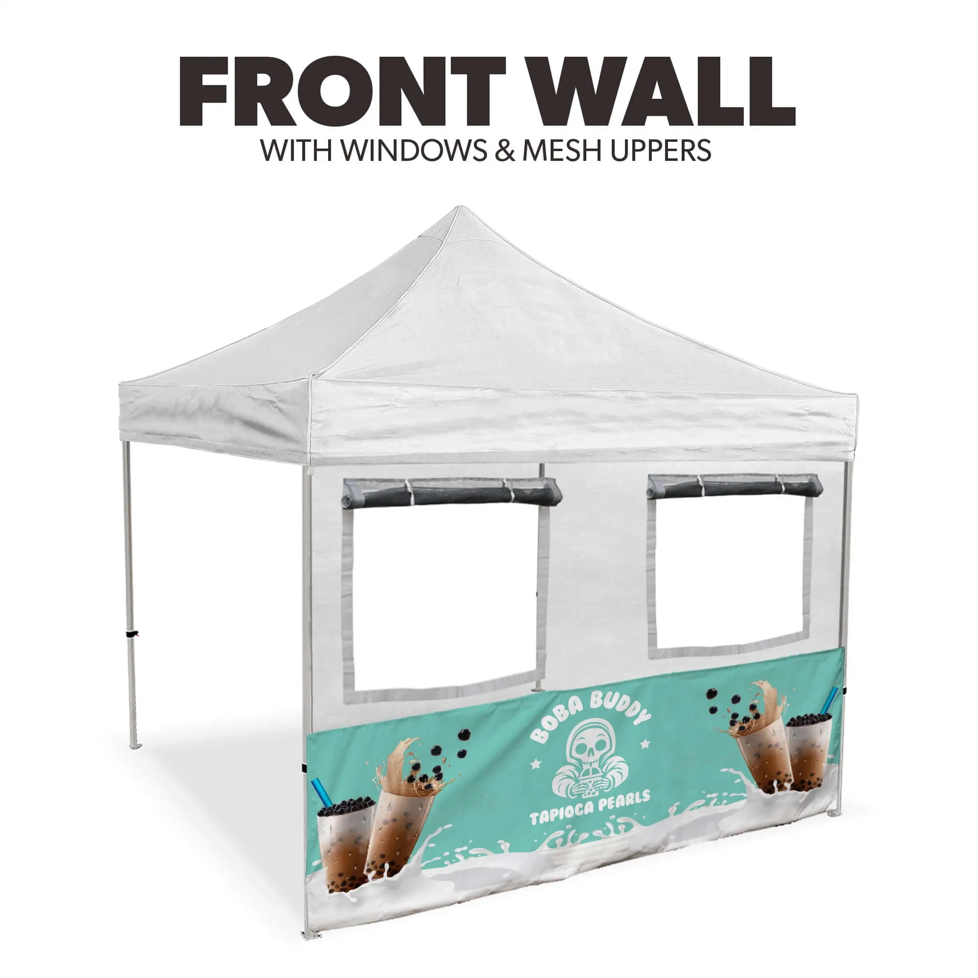 10ft x 10ft Custom Food Concession Canopy Tent Package 3
