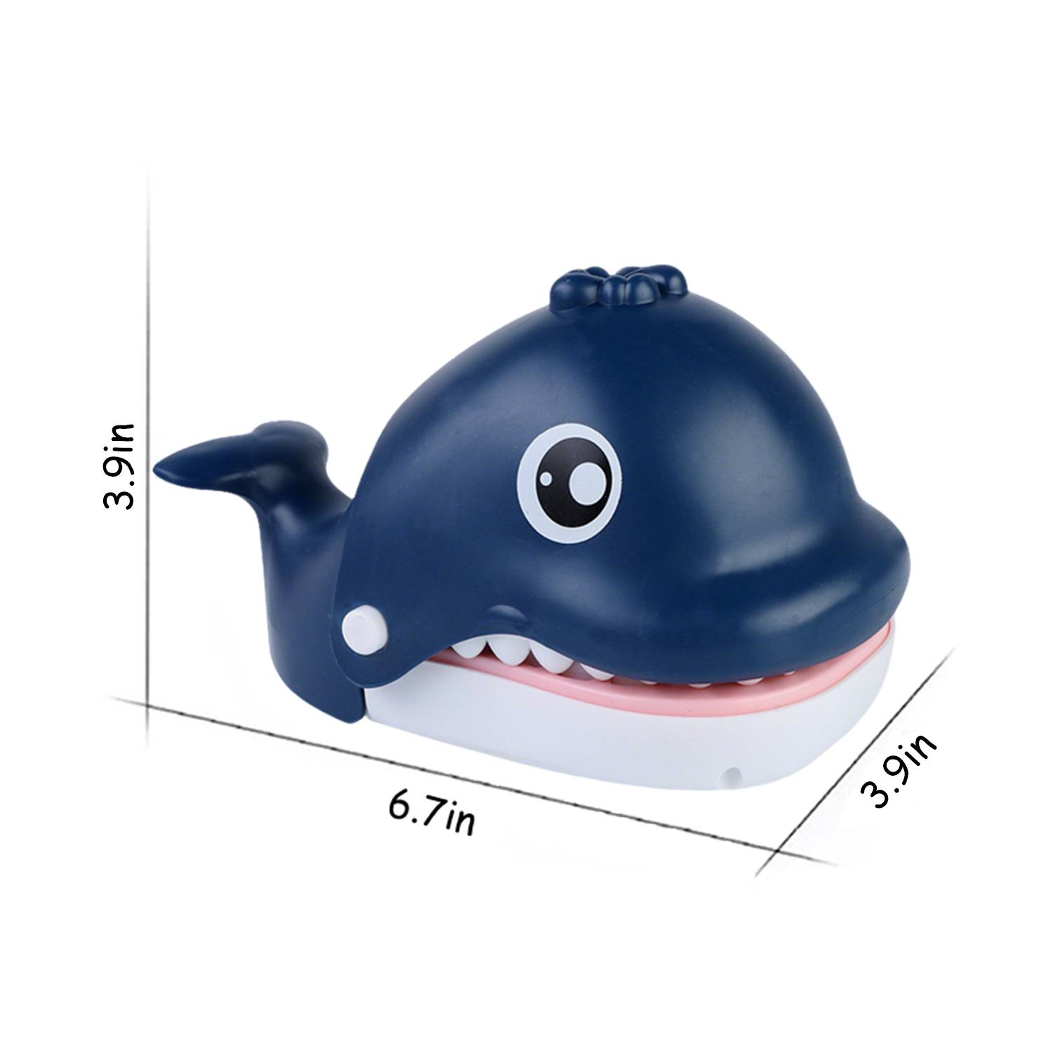 Kids Cute Whale Dentist Bite Finger Game Toy 5