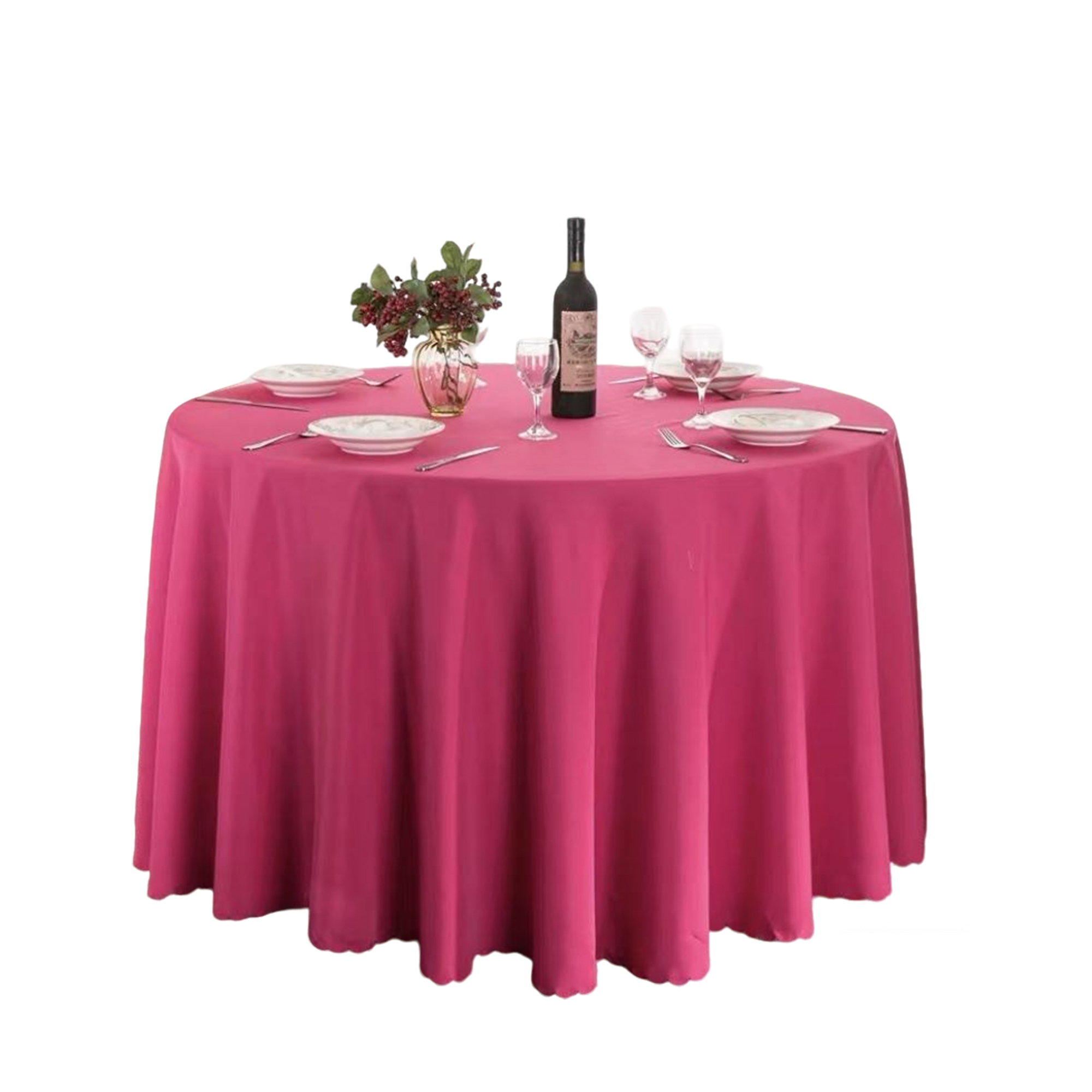 Polyester Tablecloth 102" x 71" With Custom Print 7
