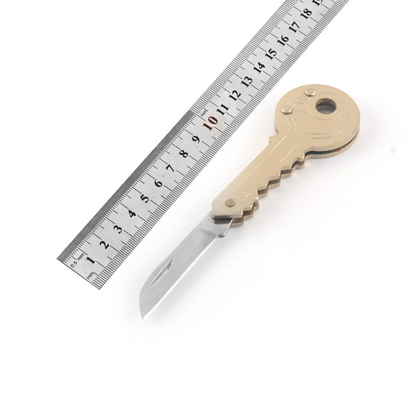 Key Shape Folding Pocket Knife 2