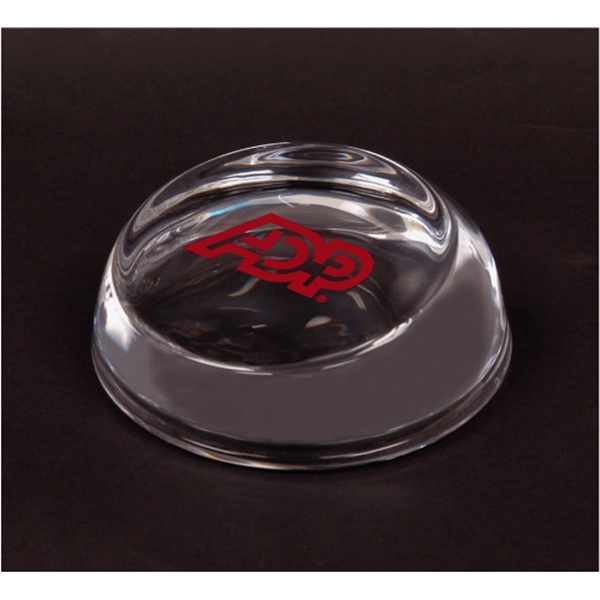 Slant Top Crystal Paper Weight 2