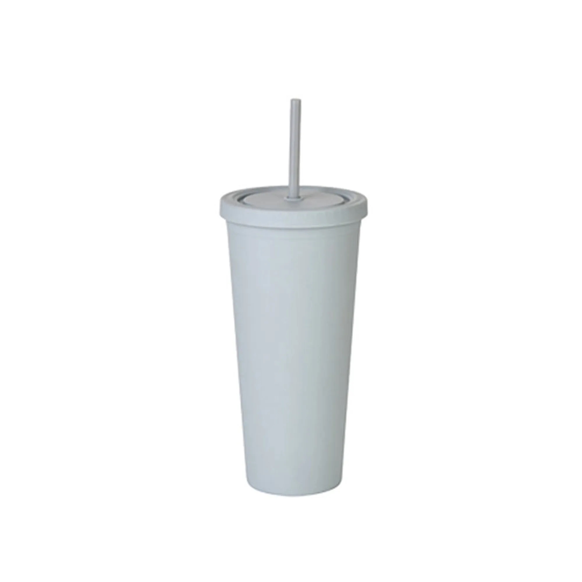 24oz Double Layer Bottle With Lid And Straw 10