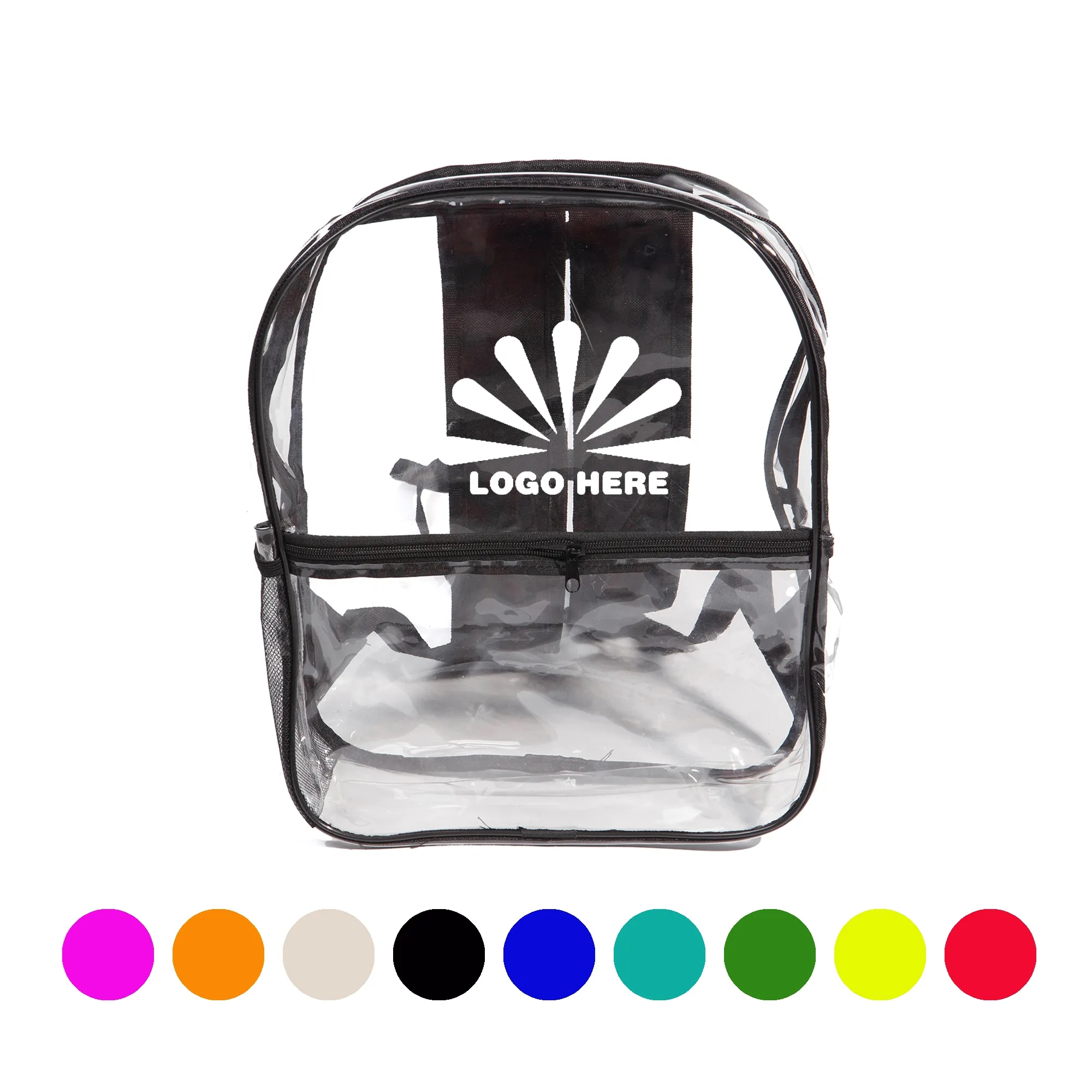 Customizable Logo Transparent Safety Backpack 3