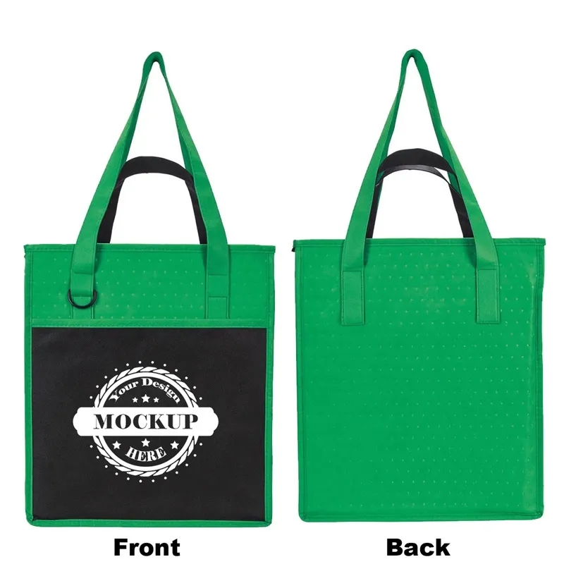 Two-Tone Insulated Grocery Tote 7