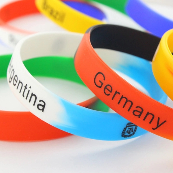 Rainbow Silicone Bracelet 1