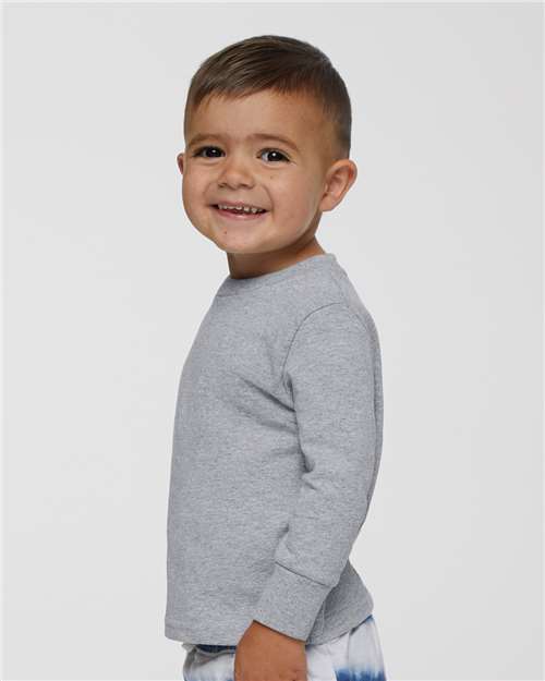 Toddler Cotton Jersey Long Sleeve Tee - 3311 2