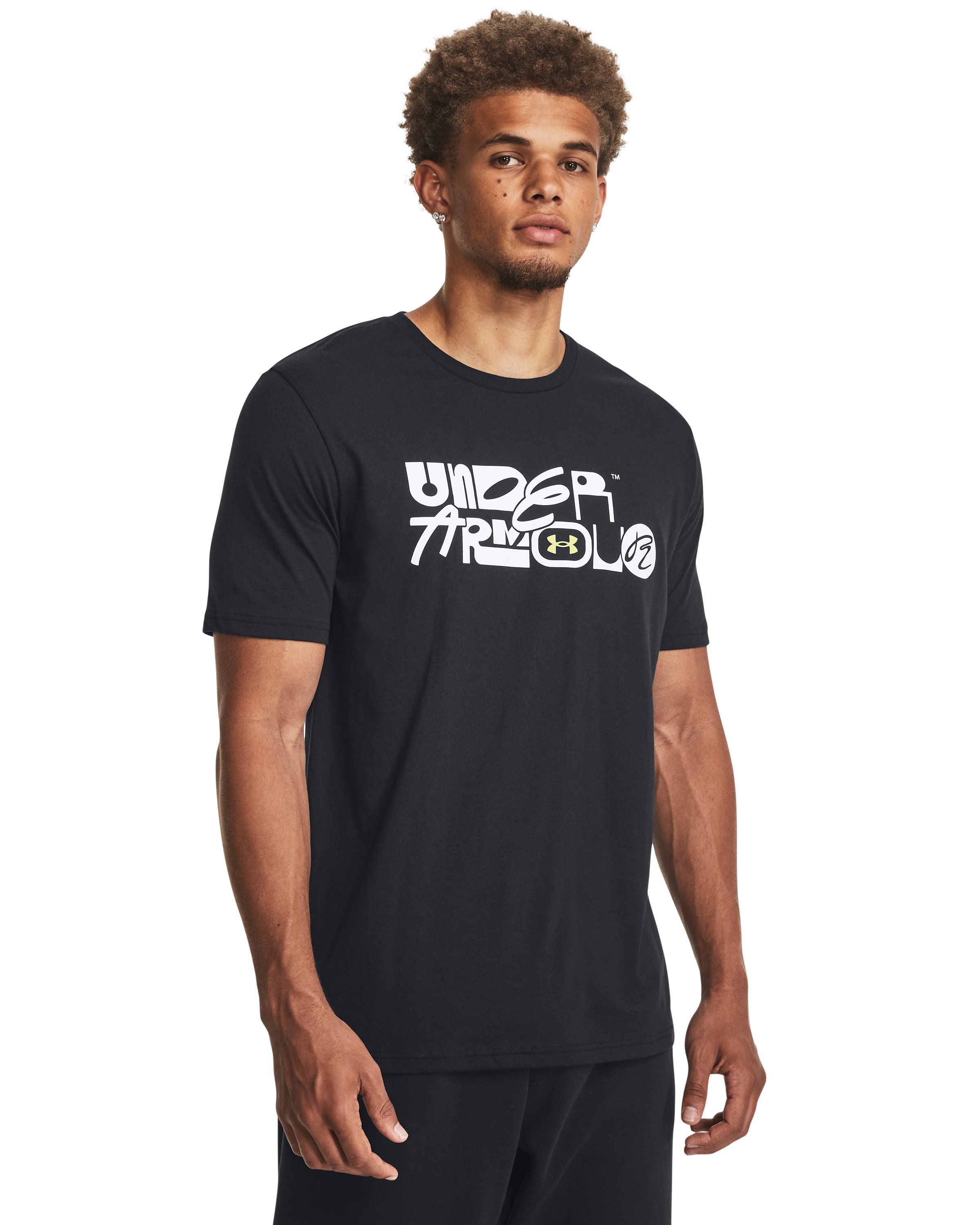 UA Mixed Wordmark Men's Short Sleeve 2